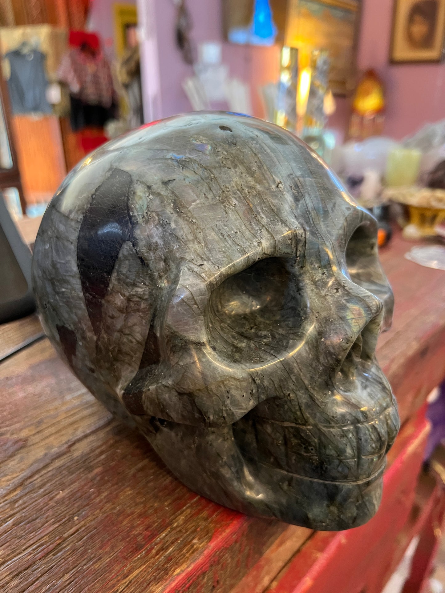 Laboradite Skull - Luna