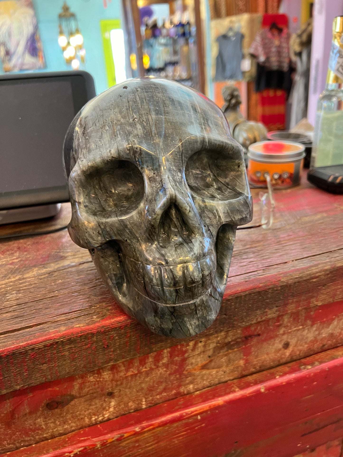 Laboradite Skull - Luna