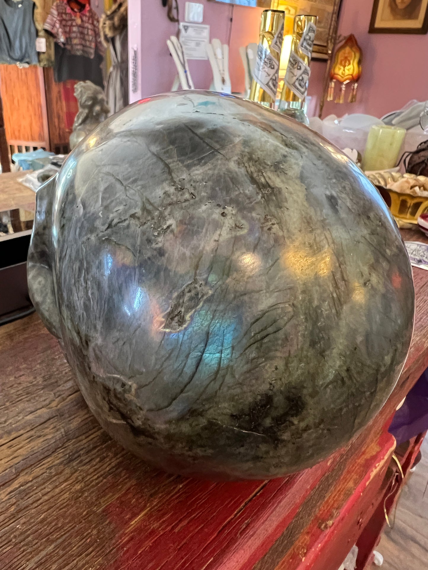 Laboradite Skull - Luna